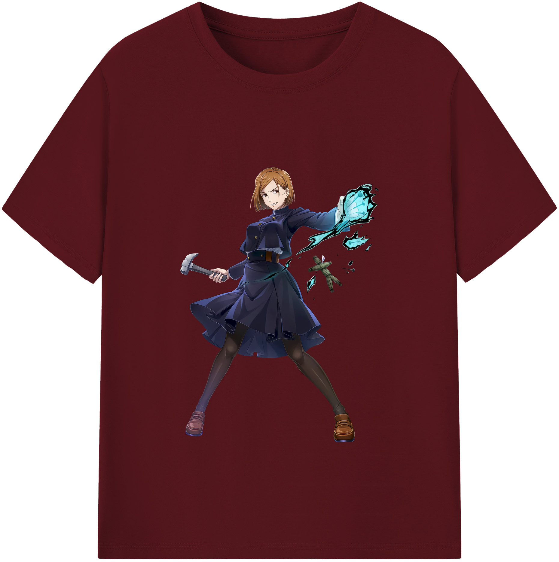 （画像用） 呪術廻戦 Jujutsu Kaisen 綿100％半袖Tシャツ（フロントプリント）